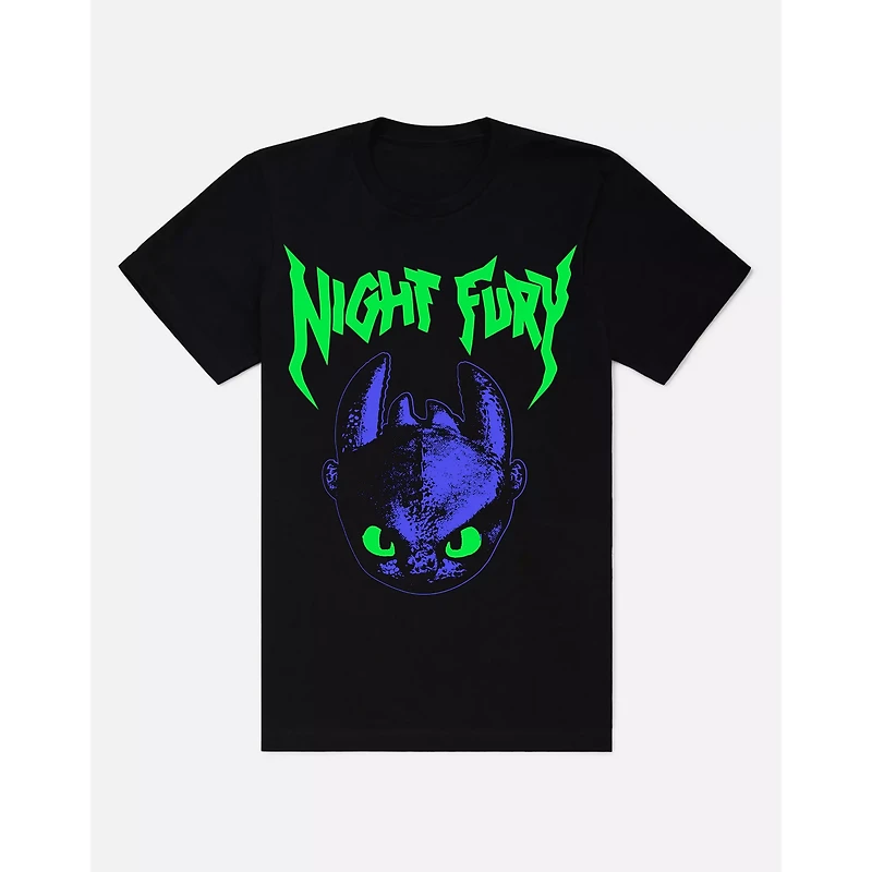 Night Fury T Shirt - How to Train Your Dragon