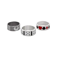 Multi-Pack Dice Playing Card Rings - 3 Pack