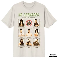 No Grenades Only Cuties T Shirt - Jersey Shore