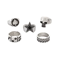 Multi-Pack Lethal Luck Rings - 5 Pack