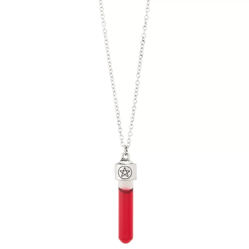 Red Blood Vial Pendant Necklace