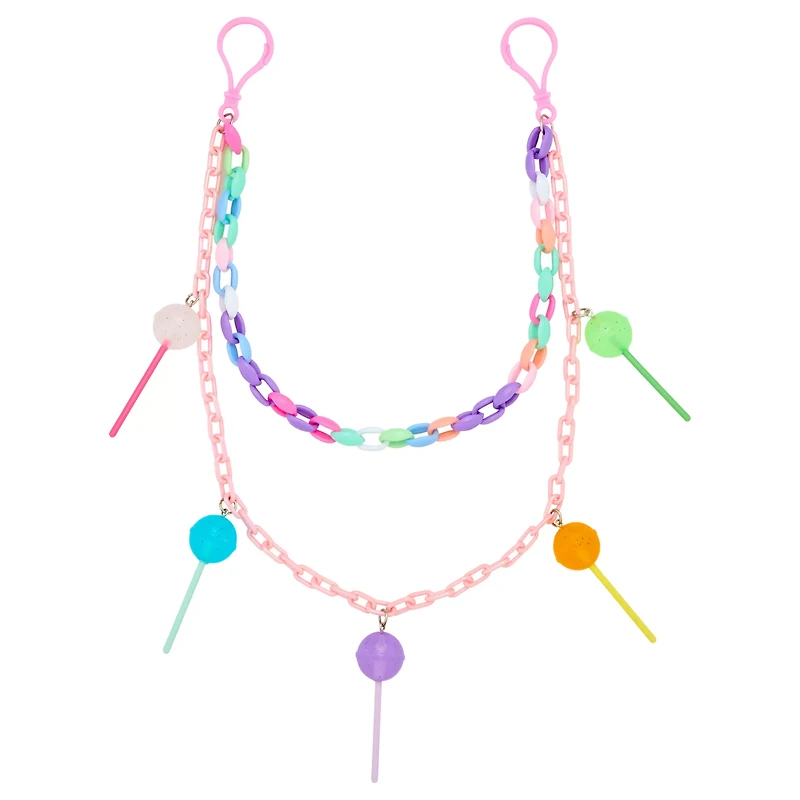 2 Row Y2K Lollipop Wallet Chain