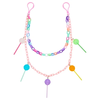 2 Row Y2K Lollipop Wallet Chain