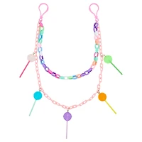 2 Row Y2K Lollipop Wallet Chain