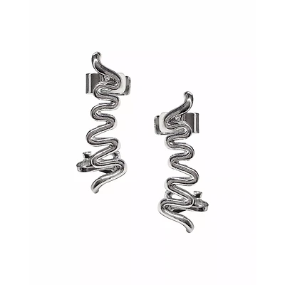 Coiled Snake Ear Cuffs