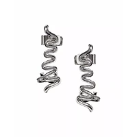 Coiled Snake Ear Cuffs