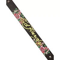 Ed Hardy Rose Skull Belt