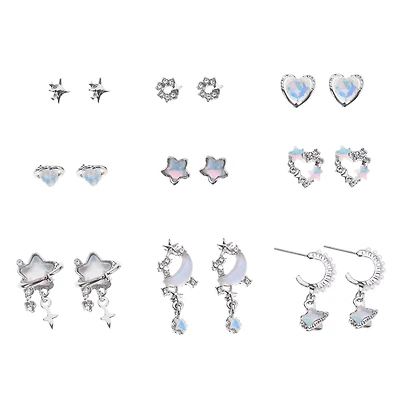 Multi-Pack Starstruck Crush Earrings - 9 Pair