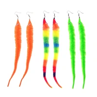 Multi-Pack Magic Worm Dangle Earrings - 3 Pair