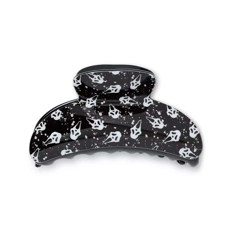 Ghost Face Black and Pink Claw Hair Clips - 2 Pack