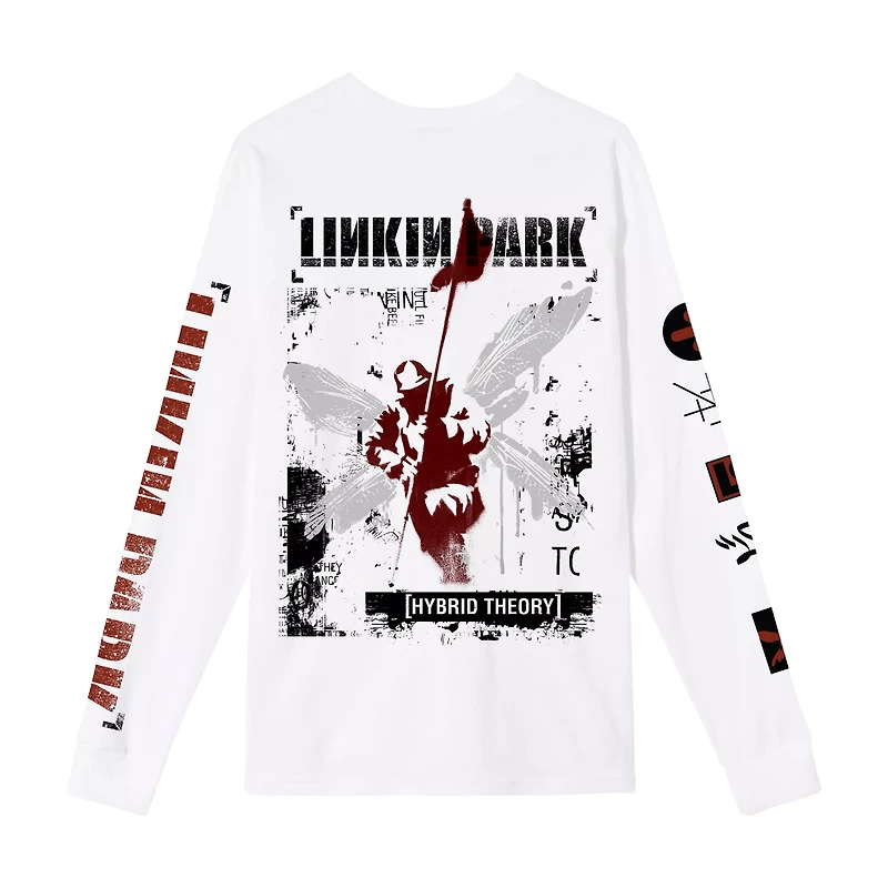 Hybrid Theory Long Sleeve T Shirt - Linkin Park