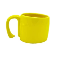 Smiley Face Half Handle Coffee Mug - 22 oz.