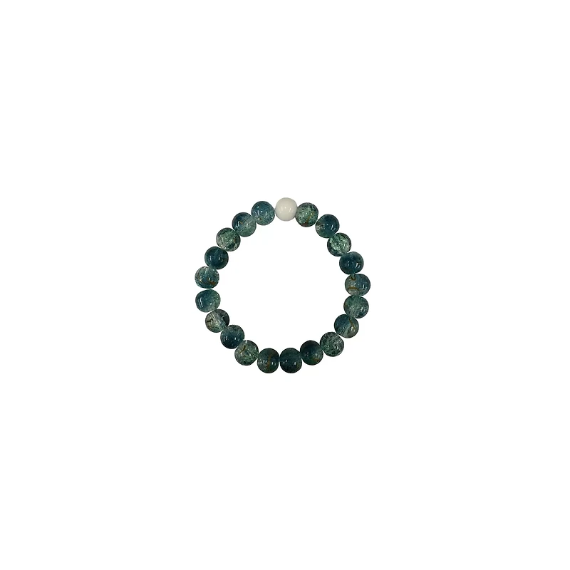 Multi-Pack White and Green Long Distance Bracelets - 2 Pack