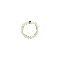 Multi-Pack White and Green Long Distance Bracelets - 2 Pack