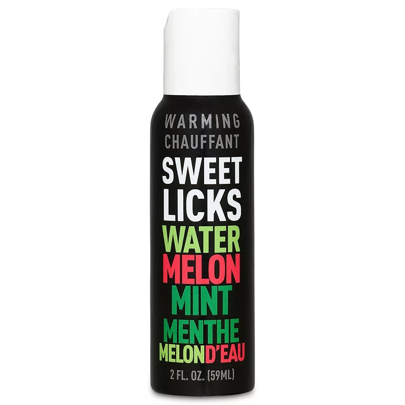 Warming Watermelon Mint Flavored Glide 2 oz. - Sweet Licks