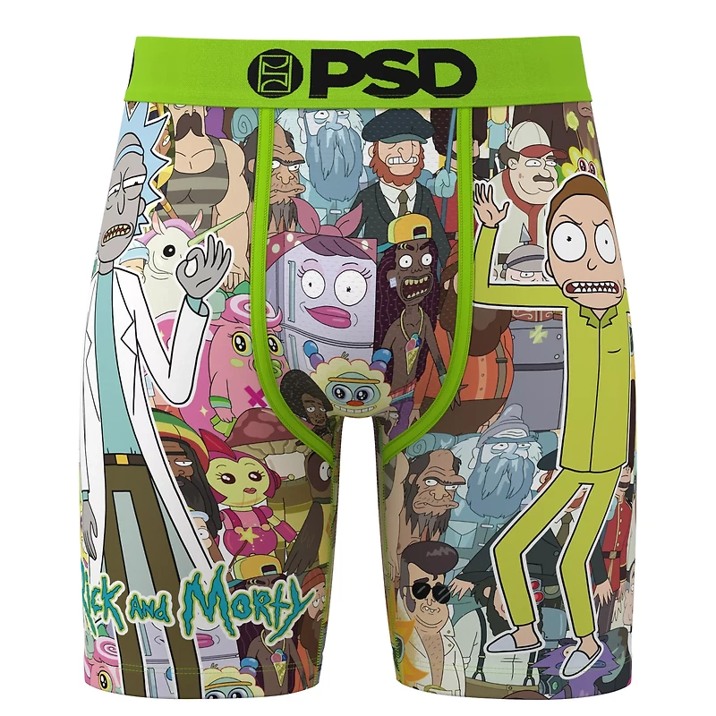 PSD Rick and Morty Collage Boxer Briefs