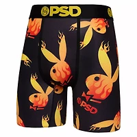 PSD Flaming Playboy Bunny Boxer Briefs