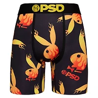PSD Flaming Playboy Bunny Boxer Briefs
