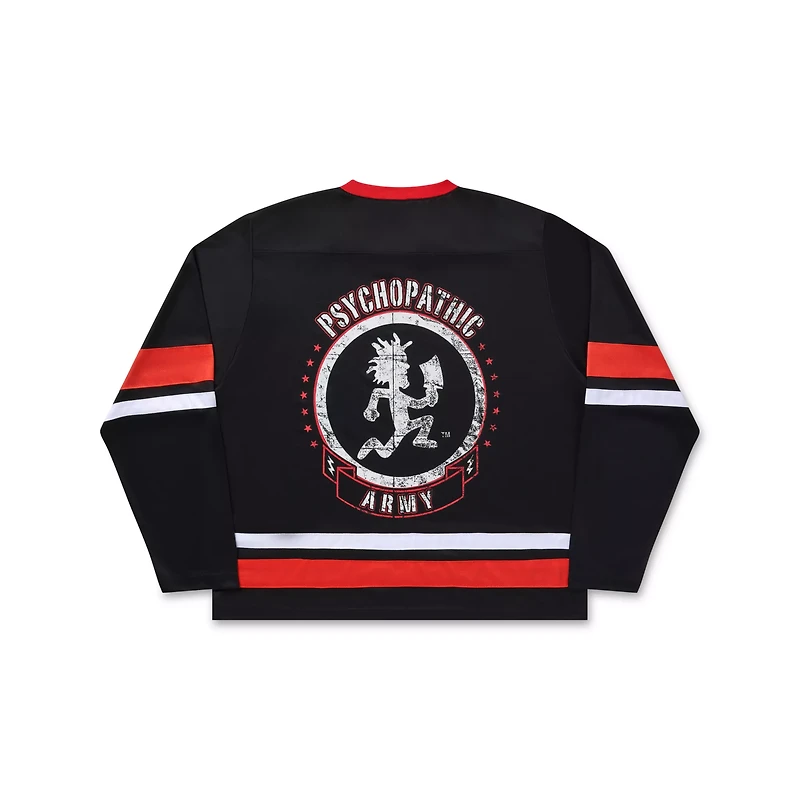 Insane Clown Posse Psychopathic Army Hockey Jersey