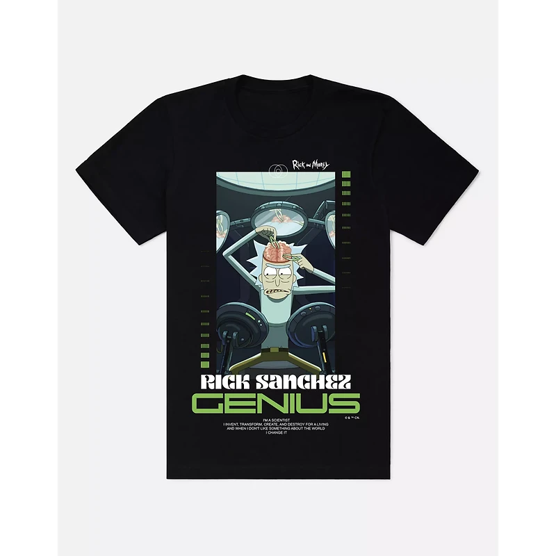 Genius Rick T Shirt - and Morty