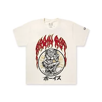 The Boys Middle Finger and Skull T Shirt