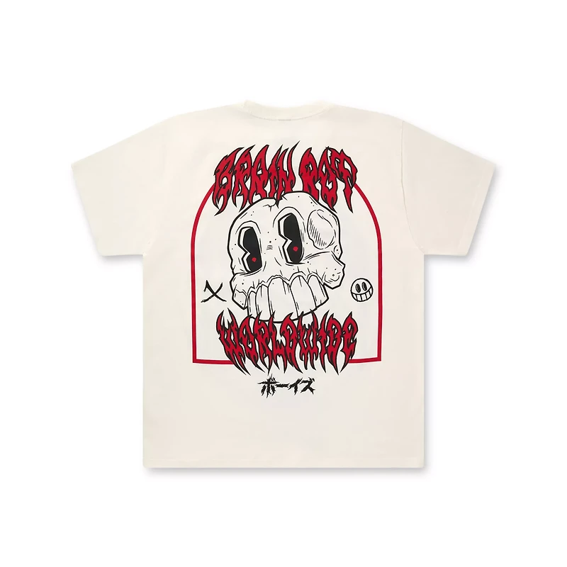 The Boys Middle Finger and Skull T Shirt