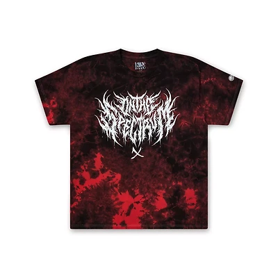 The Boys Red Tie Dye Skull T Shirt
