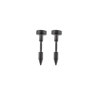 Black Nail Fake Tapers - 16 Gauge