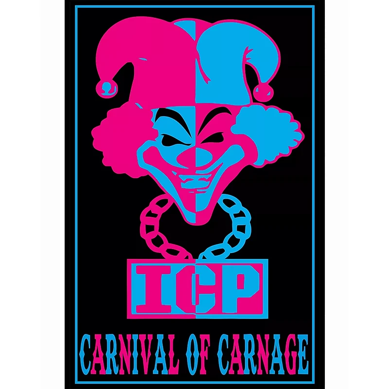 Insane Clown Posse Carnival of Carnage Black Light Poster