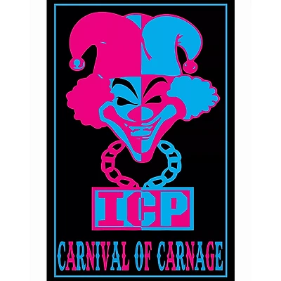 Insane Clown Posse Carnival of Carnage Black Light Poster