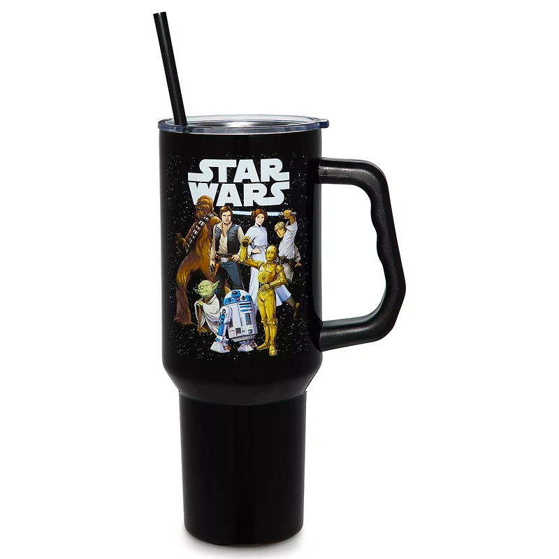Star Wars Group Travel Tumbler with Straw - 40 oz.