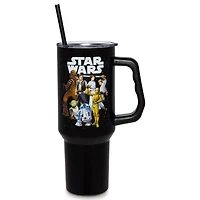 Star Wars Group Travel Tumbler with Straw - 40 oz.