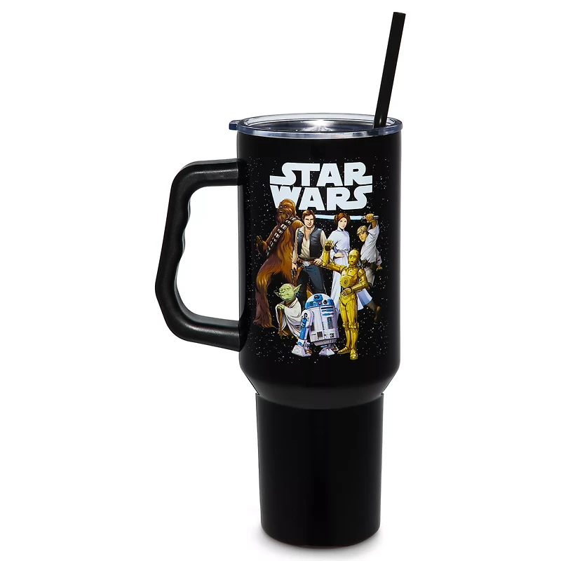 Star Wars Group Travel Tumbler with Straw - 40 oz.