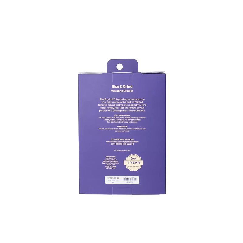 Rise & Grind Vibrating Grinder - Hott Love Extreme