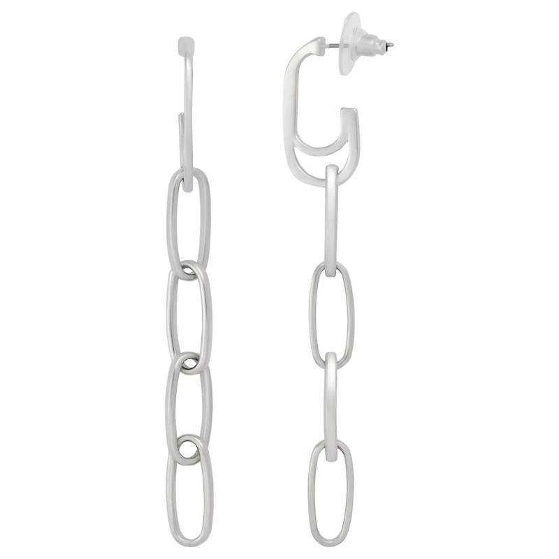 Chain Link Dangle Earrings