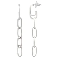 Chain Link Dangle Earrings
