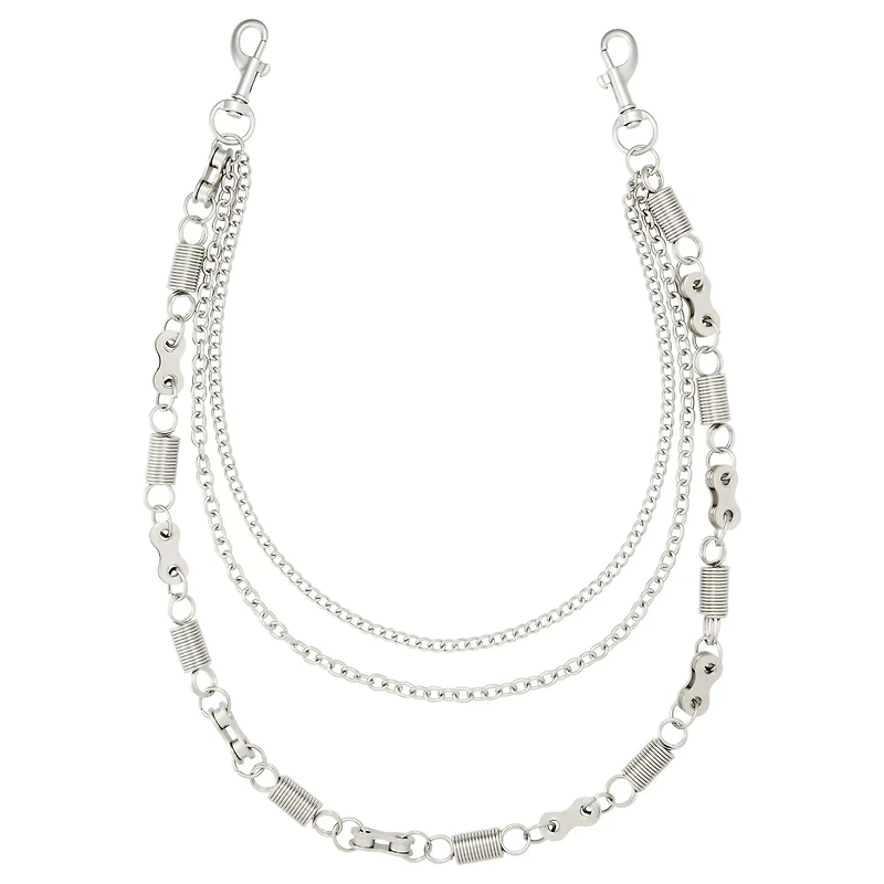 3 Row Mixed Wallet Chain