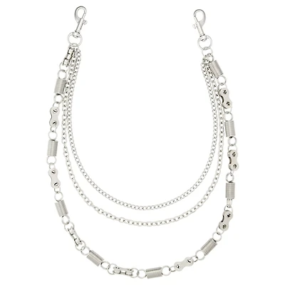 3 Row Mixed Wallet Chain