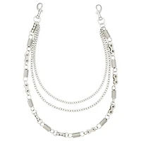 3 Row Mixed Wallet Chain