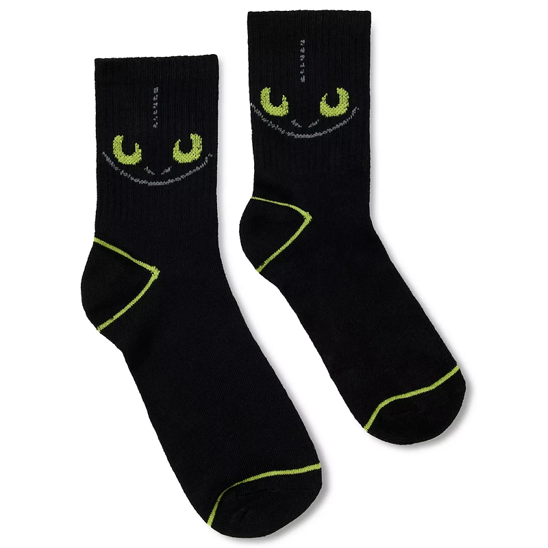 Toothless Ribbed Crew Socks 3 Pack - How to Train Your Dragon