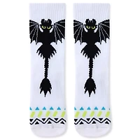 Toothless Ribbed Crew Socks 3 Pack - How to Train Your Dragon