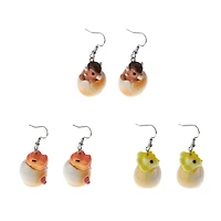 Multi-Pack Dino Hatching Dangle Earrings - 3 Pair