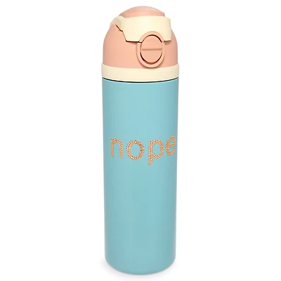 Nope Rhinestone Water Bottle - 24 oz.