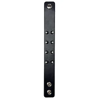 Spiked Faux Leather Cuff Bracelet