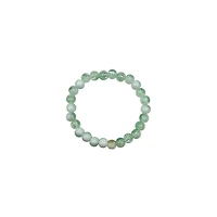 Yellow and Green Marble Long Distance Beaded Bracelets - 2 Pack