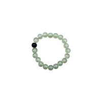 Iridescent Green and Black Long Distance Bracelets - 2 Pack