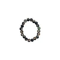 Green Marble Long Distance Beaded Bracelets – 2 Pack