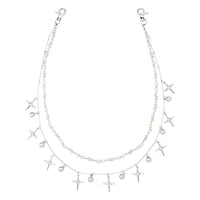 2-Row Celestial Barbed Wire Wallet Chain