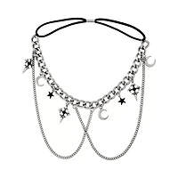 Star Moon Cross Thigh Chain