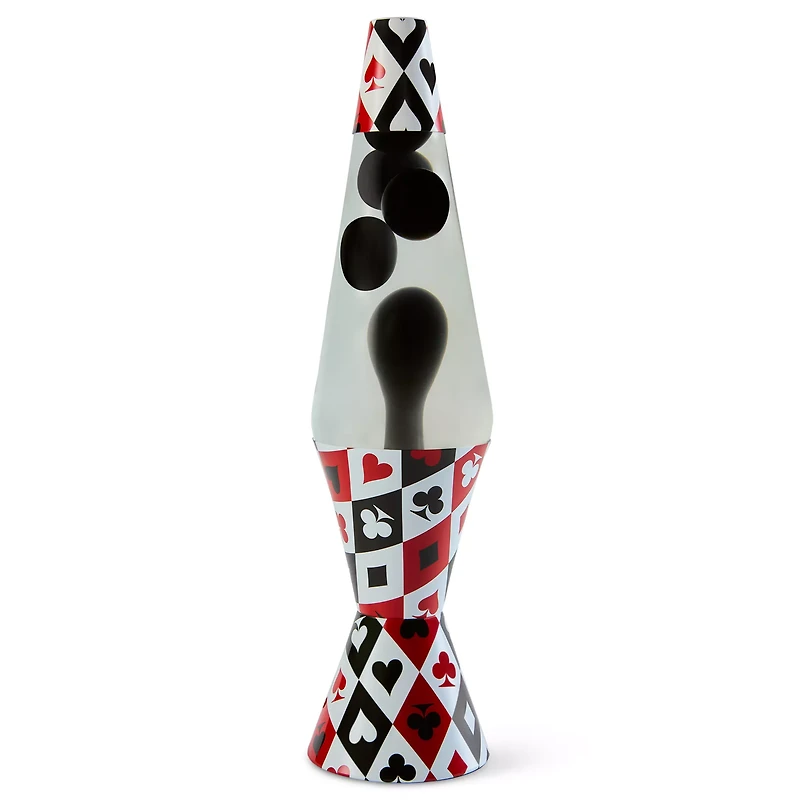 17 Inch Playing Card Lava Lamp